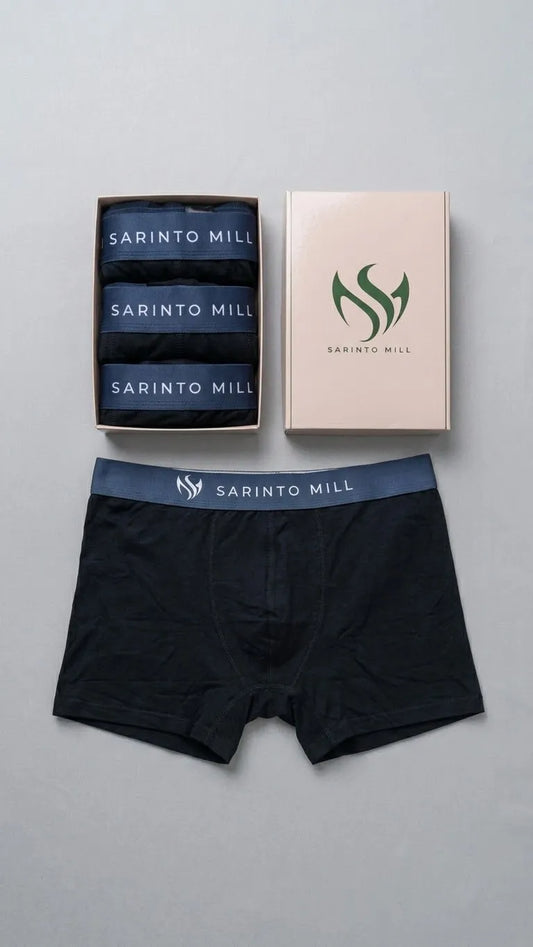 Sarinto Mill Lacivert Boxer Seti