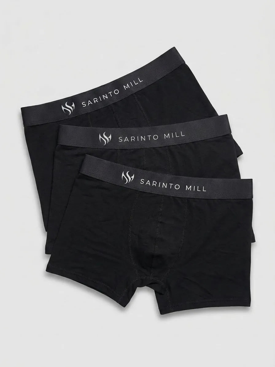 Sarinto Mill 3'lü Kutulu Erkek Boxer Seti